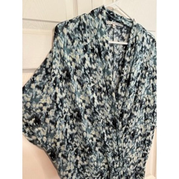 Rachel Roy Dress Tye Dye Abstract Print Short Sleeve Mini Party - Picture 4 of 7